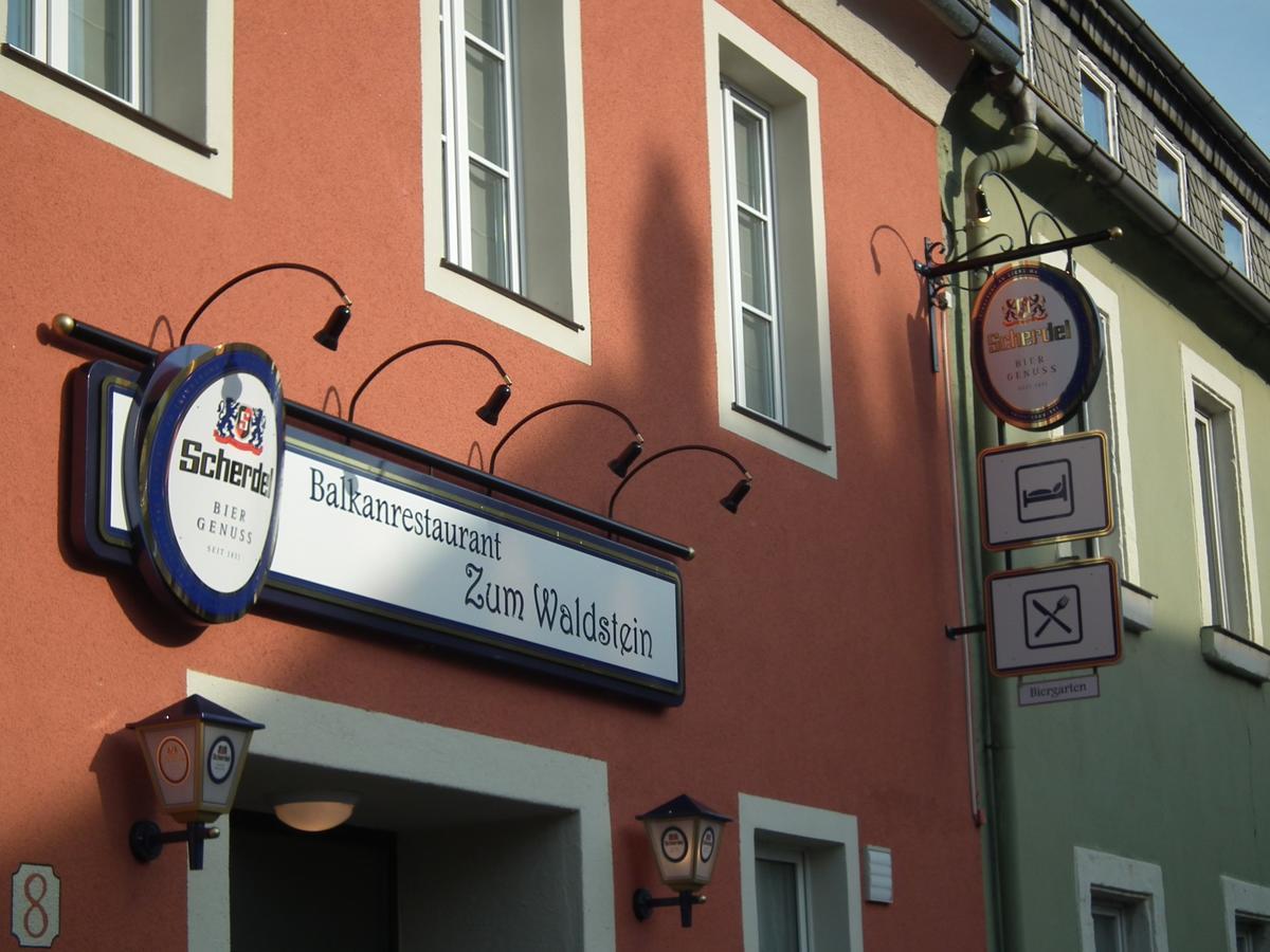 Hotel Zum Waldstein ไวเซินชตัดท์ ภายนอก รูปภาพ